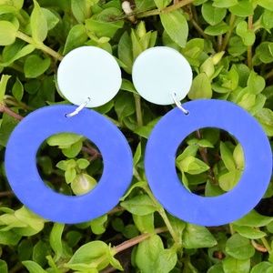 Geometric Minimalist Clay Earrings *The Penelope*